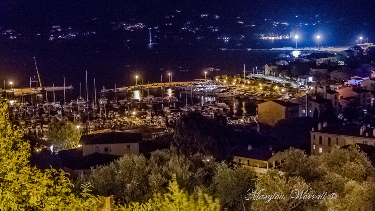 Corse : Porto Vecchio, la nuit