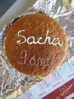 Sacha a fêté son neuvième anniversaire 