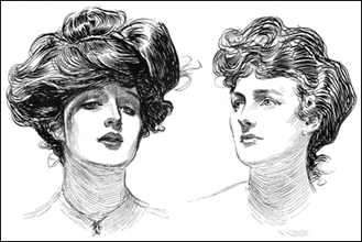 Introduction , I) La chevelure et son évolution tout au long