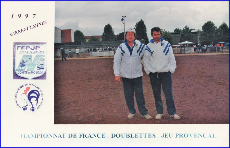 Les qualifiés du 06 Doublette JP de 1977 à 1999
