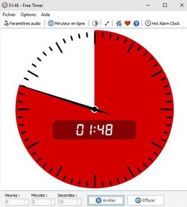 Free Timer : Un minuteur gratuit, complet et léger pour Windows