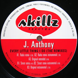 J.ANTHONY - J.ANTHONY (PROMO UNRELEASED 1997)