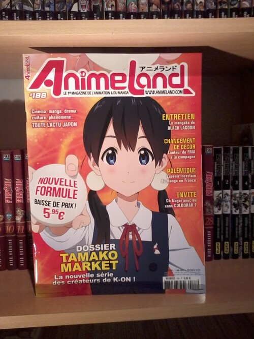 Sortie du magazine Animelande Numéro #188