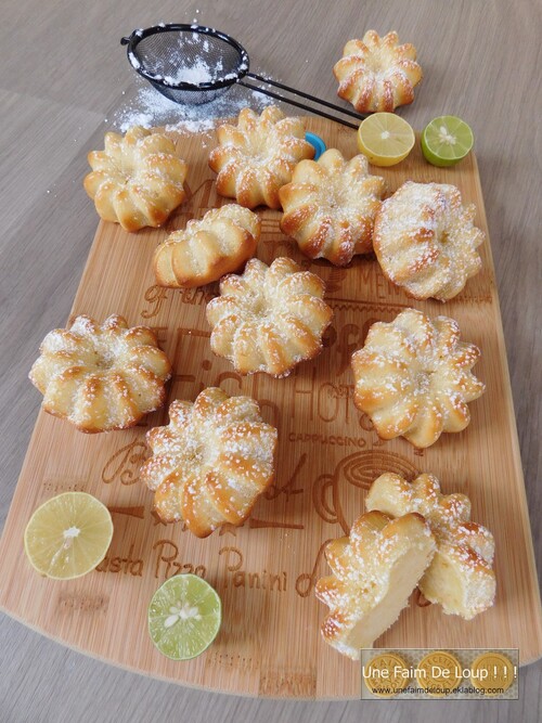 Petits moelleux au citron 