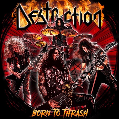 DESTRUCTION - Les détails du nouvel album live Born To Thrash - Live In Germany