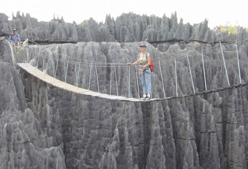 Patrimoine mondial de l'Unesco : La réserve naturelle intégrale des Tsingy de Bemaraha - Madagascar -