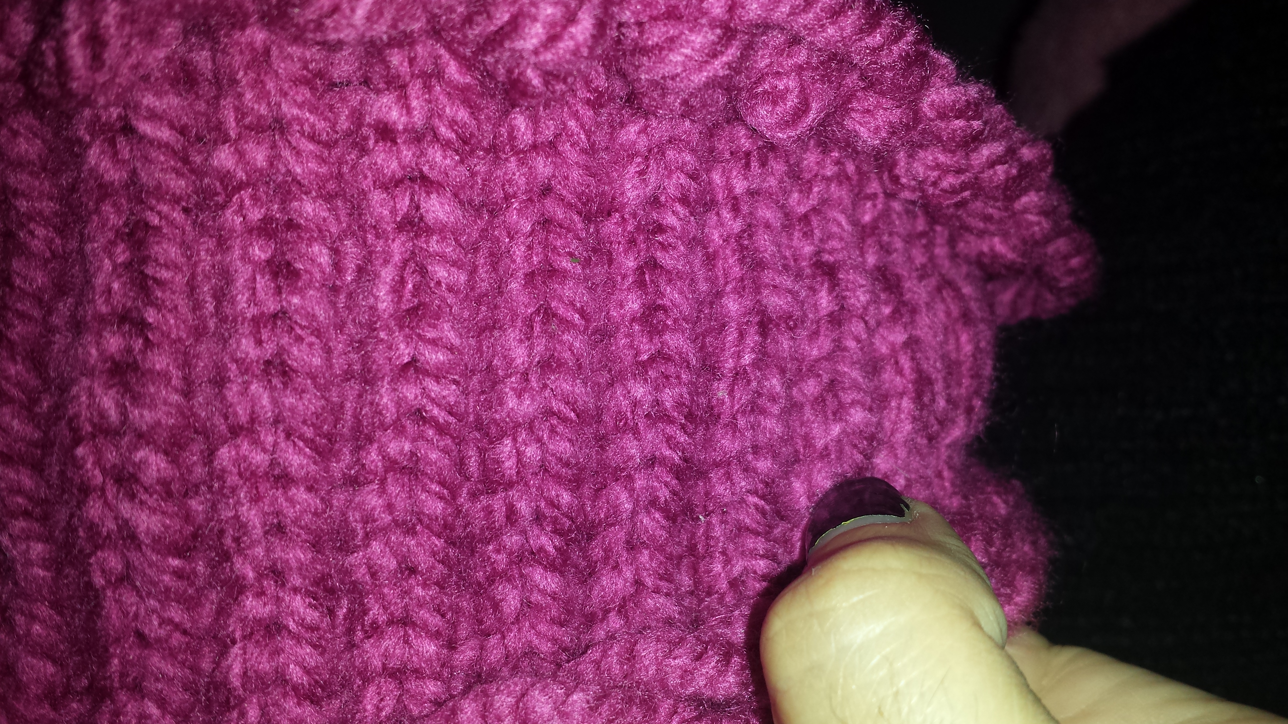 tricotin circulaire differents points