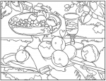Coloriages d'oeuvres d'art