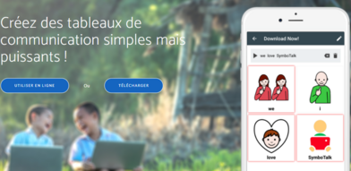 SymboTalk, application de communication pictographique gratuitement téléchargeable sous IOS et Android est disponible en français !