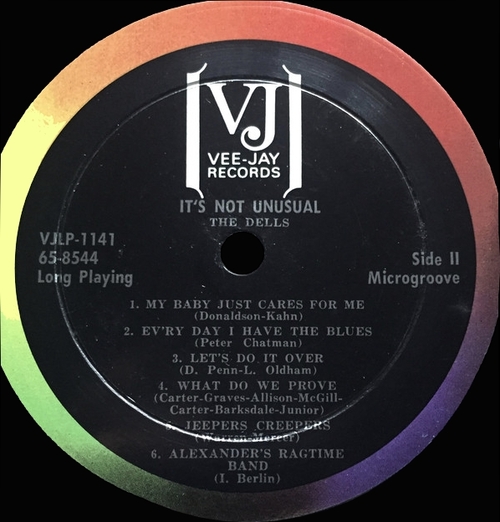 The Dells : Album " It's Not Unusual " Vee Jay Records VJLP 1141 [ US ] en 1965