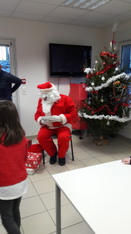 Le père Noël chez les pompiers