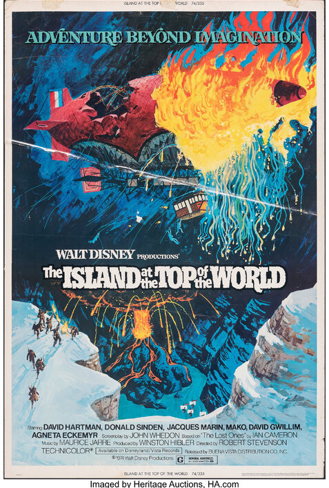 THE ISLAND AT THE TOP OF THE WORLD box office USA 1975