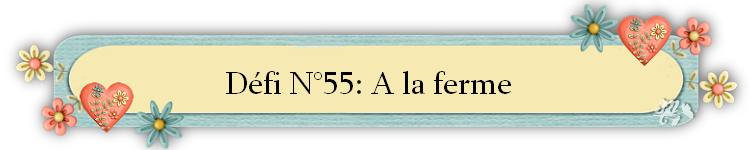 Défi 56:A la ferme