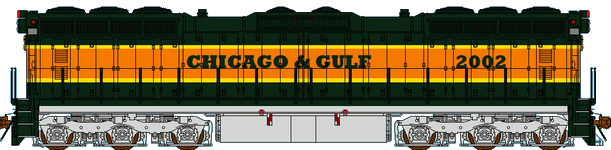 EMD SD 30 Chicago & gulf 2002