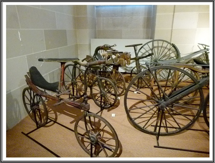 Au musée des voitures anciennes à Compiègne