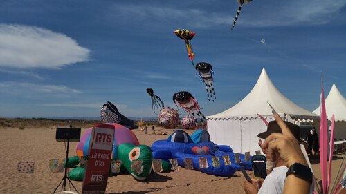 Festival du vent 2022 à Portiragnes plage