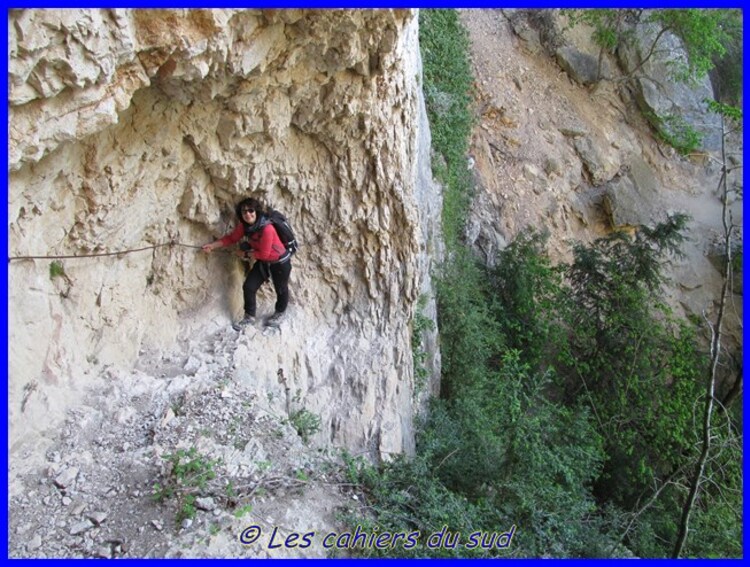 Gorges du Verdon, le sentier de l'Imbut