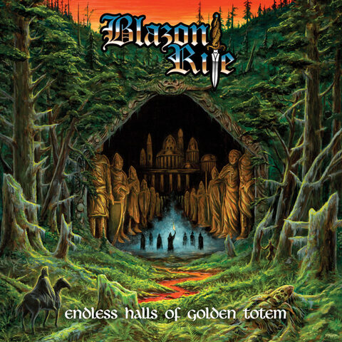 BLAZON RITE - Les détails du premier album Endless Halls Of Golden Totem