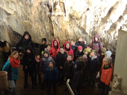 Visite des grottes 