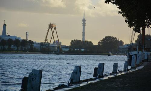 Trajet du port historique de Delft au Preziosa à Rotterdam