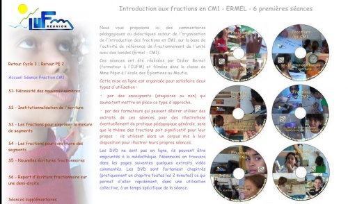 Les fractions  au CM