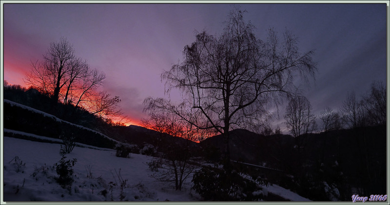oucher du soleil ce 18-12-2010 - Lartigau - Milhas - 31 