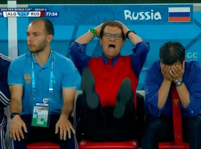 Jeudi 26.6.2014 à Curitiba Russie-EN 1-1 qualification historique