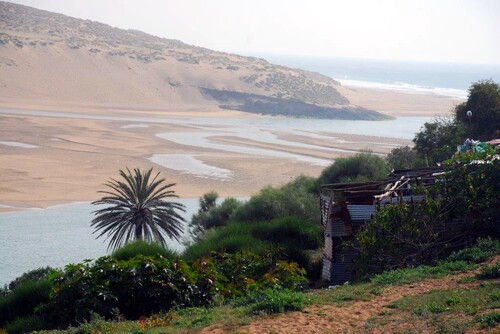 La lagune jusqu'à l'océan