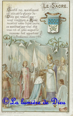 Sainte Jeanne d'Arc. Vierge († 1431)