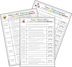 Ceintures de compétences CP - Référentiels