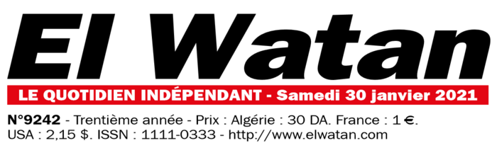 Une page (p. 8) quasiment complète pour notre ami Henri Pouillot dans l'édition de ce jour du quotidien "El Watan"