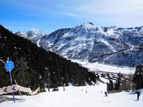 3-9/03 Une semaine de ski à Montgenèvre 05 Hautes-Alpes France 