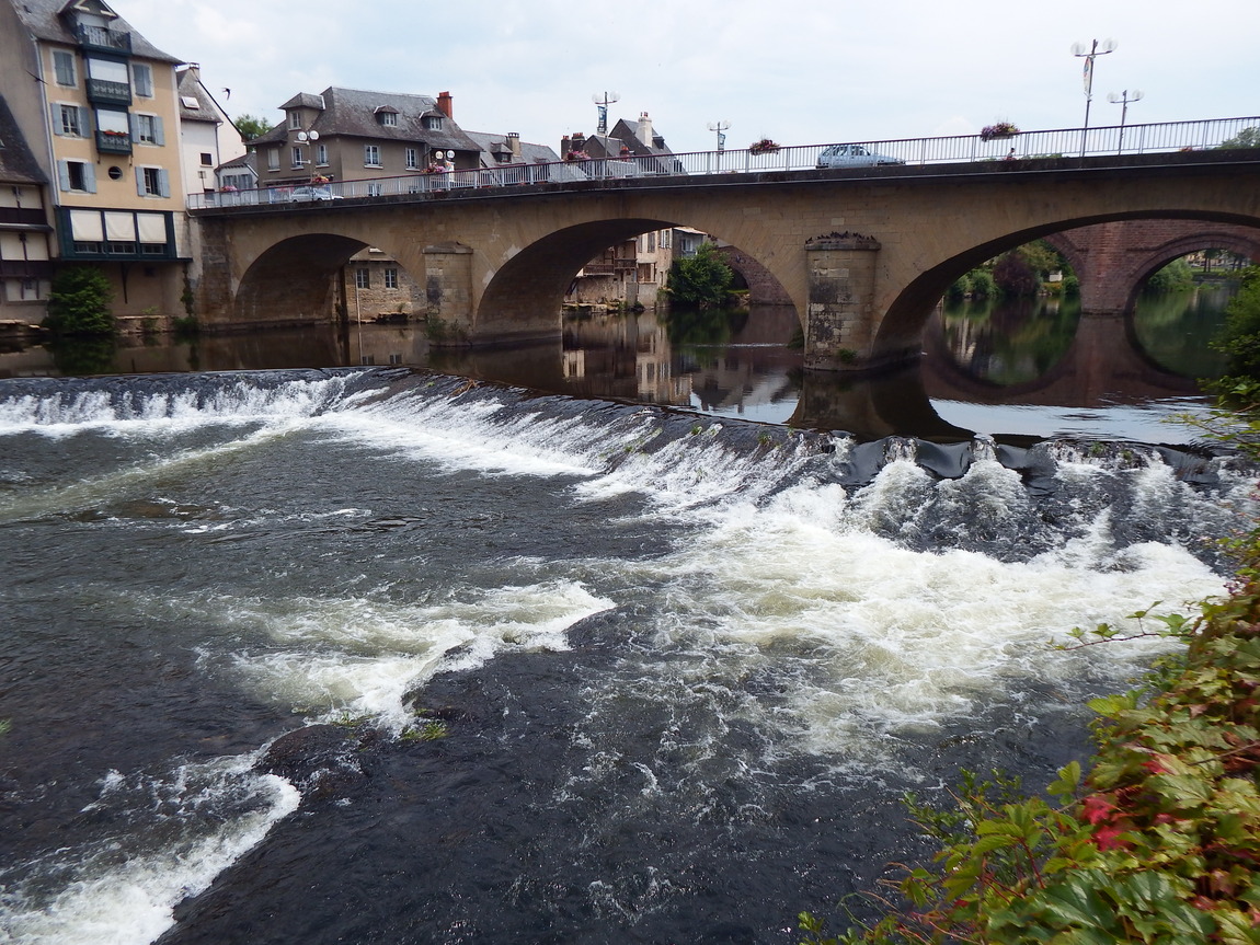 une retenue d'eau !