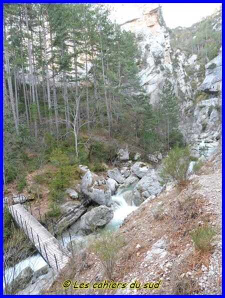 Les gorges de Trevans