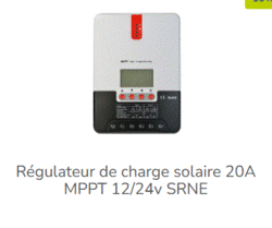 Le régulateur solaire MPPT 