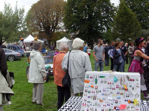 Exposition de mes bijoux à La Croix-en-Touraine