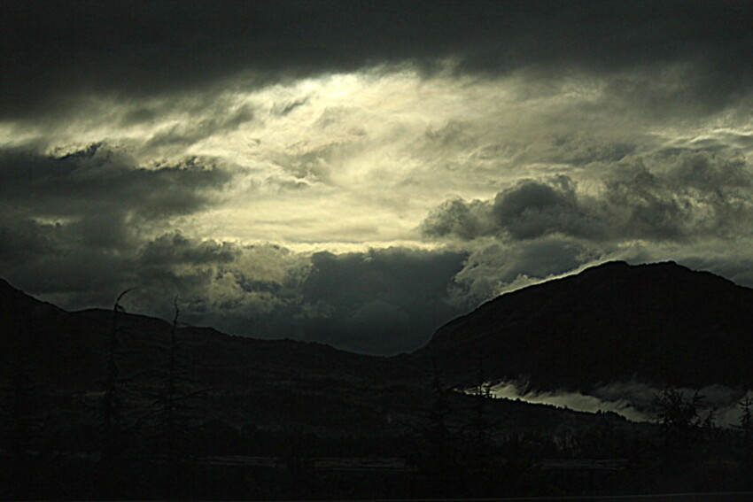 Le ciel va se fâcher....