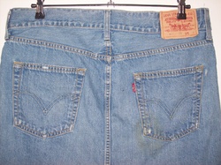 MINI JUPE EN JEANS LEVI'S