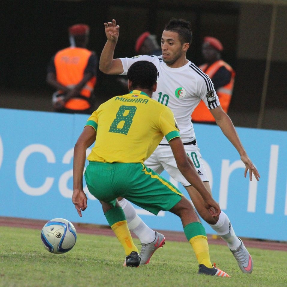 Mercredi 9.12.2015 à Dakar Demi finale CAN U23 EN-AFS 2-0