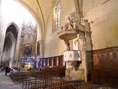 Toulouse: autour de la cathédrale Zaint Etienne (photos)