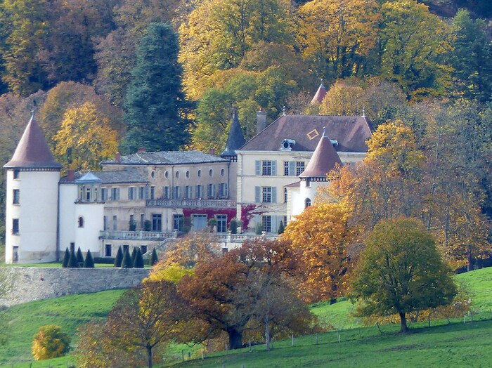 Le château de Pramenoux..