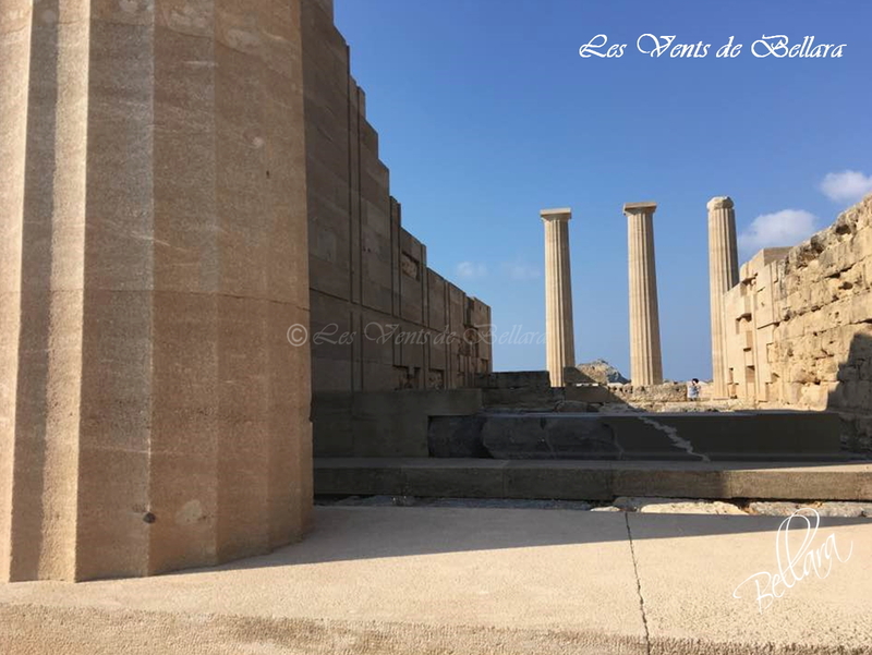 Lindos, le temple d'Athéna