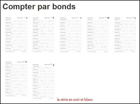 Compter par bonds