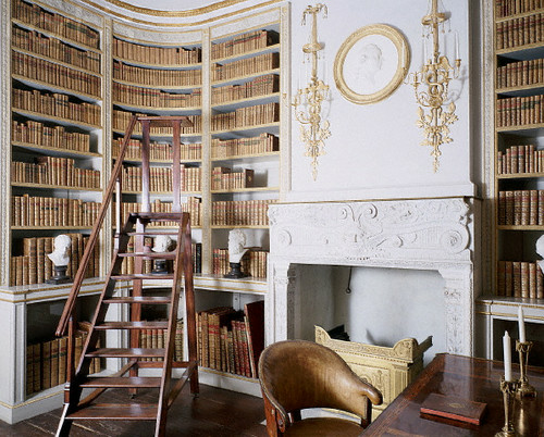 Image de library and books