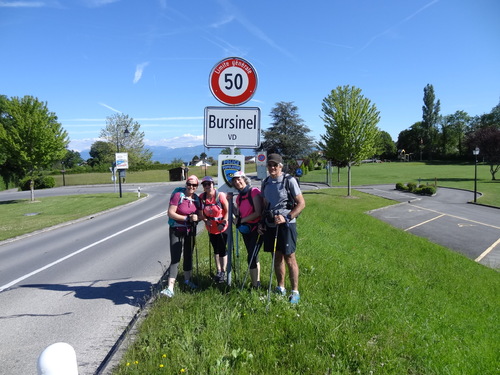 Tour du Léman. ( Lutry - Bursinel, 38 kms. )