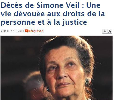 Pourquoi l’Algérie rend, elle aussi, hommage à Simone Veil