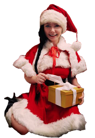 TUBES MERES NOEL PNG...POUR VOS CREAS...BONNE JOURNEE A VOUS..CAROLINE