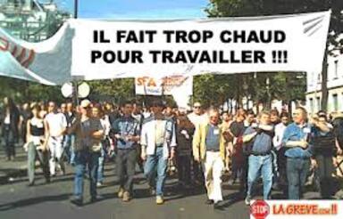 Le syndicalime politique français et contre le contribuable...