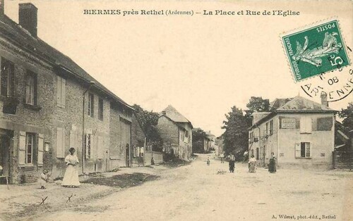 Biermes (08) carte postale