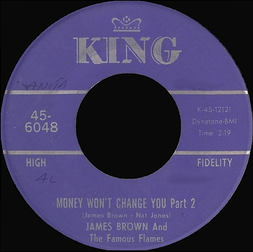 1966 James Brown & The Famous Flames : Single SP King Records 45-6048 [ US ]